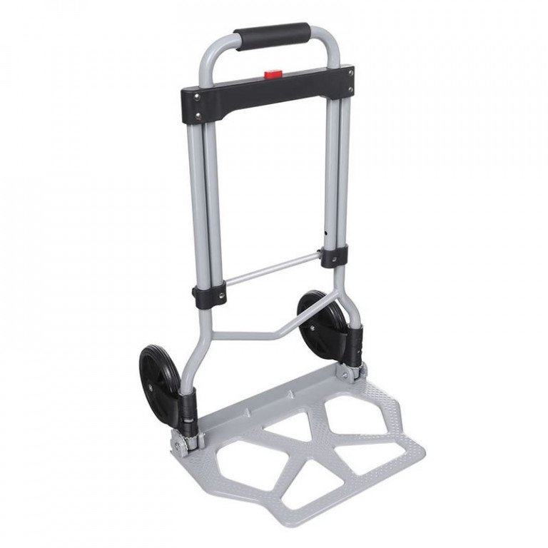 Folding Hand Truck Dolly Lightweight Collapsible Luggage Cart – Steel 